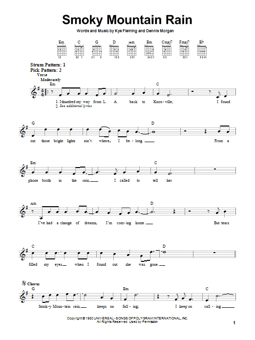 Produktbild zu: Smoky Mountain Rain