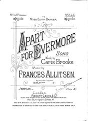 Produktbild zu: Apart For Evermore