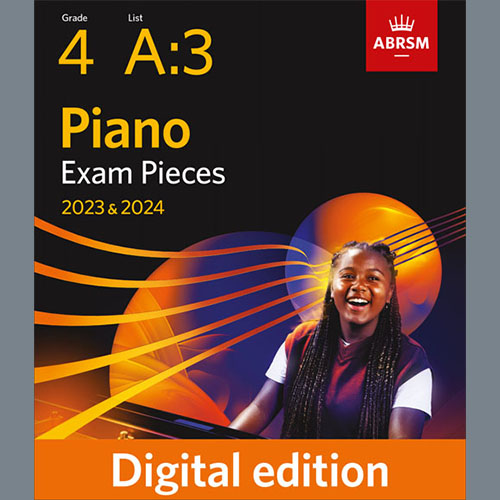 cover: Allegro in F (Grade 4, list A3, from the ABRSM Piano Syllabus 2023 & 2024), G F Handel, Klavier