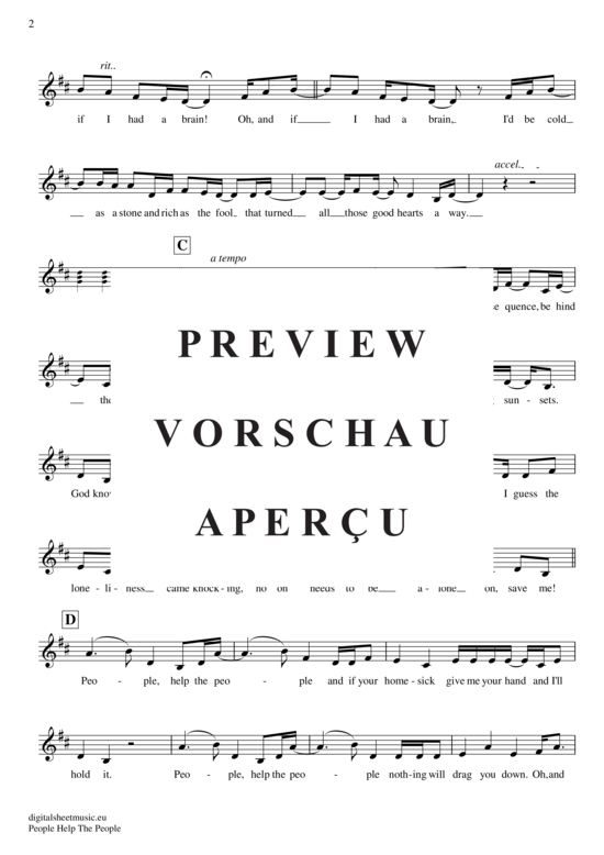 Produktgalerie: Seite 3 von 4 People help the people , Birdy, Trompete in B