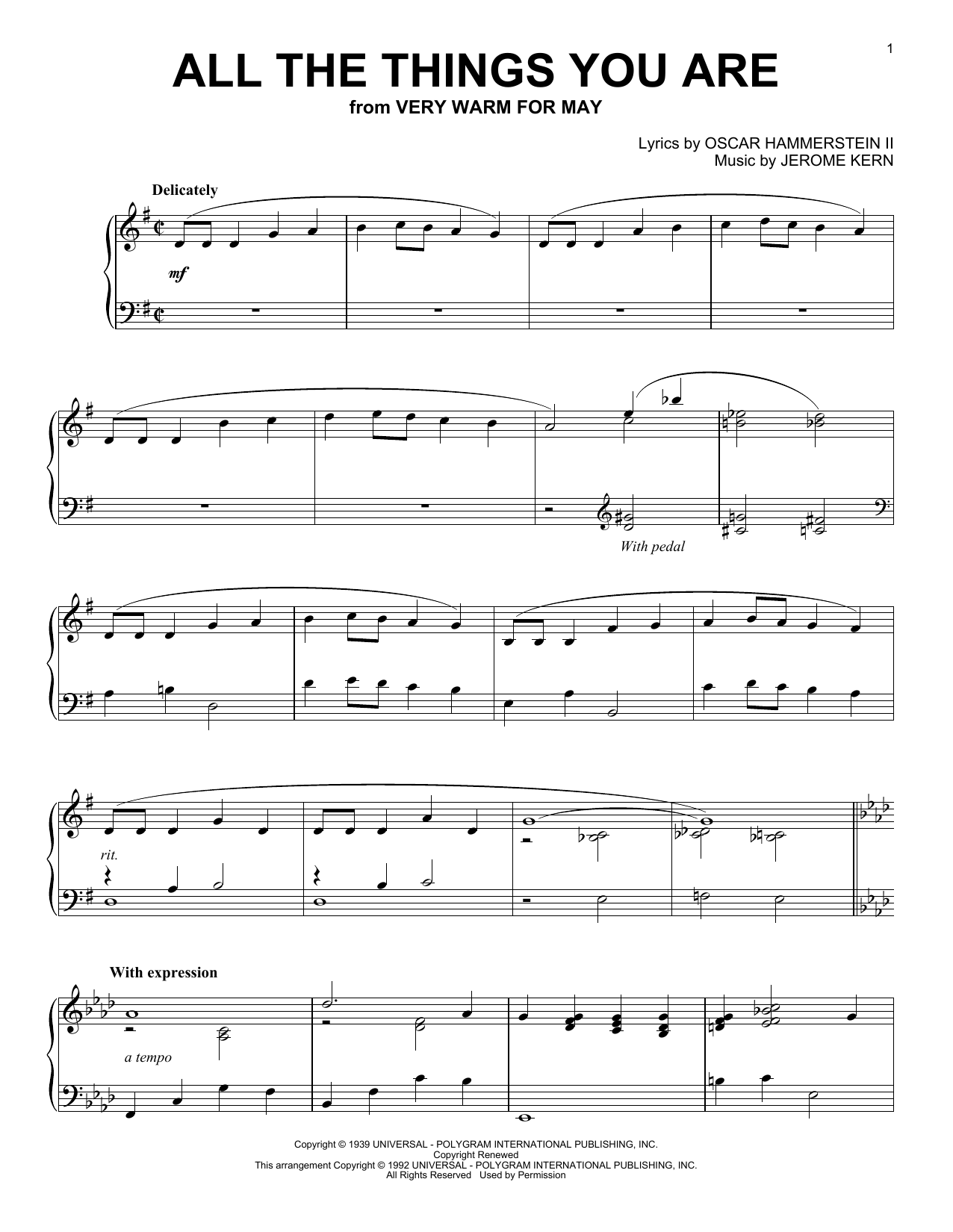 Product gallery: Page 1 of 1 All The Things You Are, Jack Leonard with Tommy Dorsey Orchestra