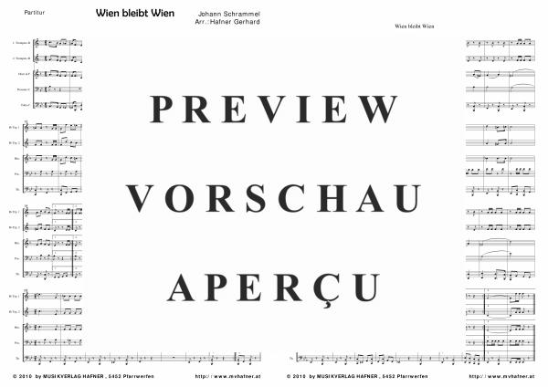 Produktgalerie: Seite 1 von 11 Wien bleibt Wien, , (Blechbläser Quintett)