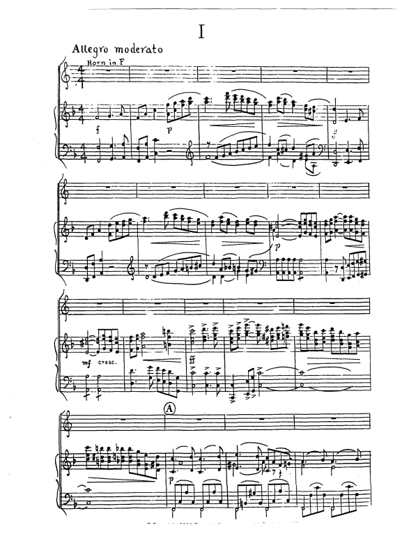 Produktgalerie: Seite 1 von 11 Concerto in F-Dur, , Horn in F und Klavier