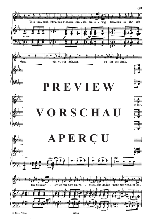 Product gallery: Page 4 of 6 Fülle der Liebe D.854, , Low Voice and Piano