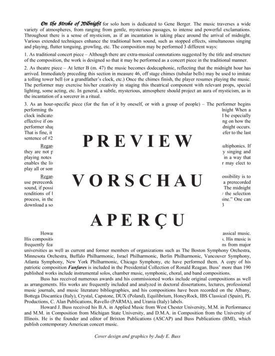 Produktgalerie: Seite 2 von 7 On the Stroke of Midnight , , (Horn Solo)