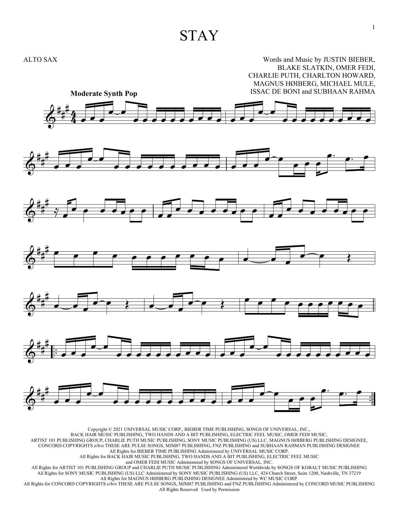 Product gallery: Page 1 of 1 Stay (feat. Justin Bieber), The Kid LAROI