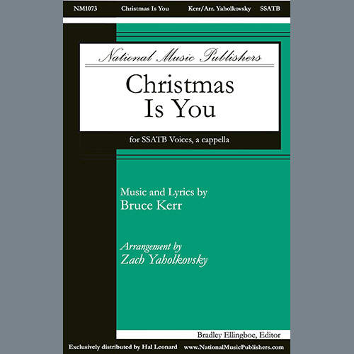 cover: Christmas Is You, Zach Yaholkovsky, Chor