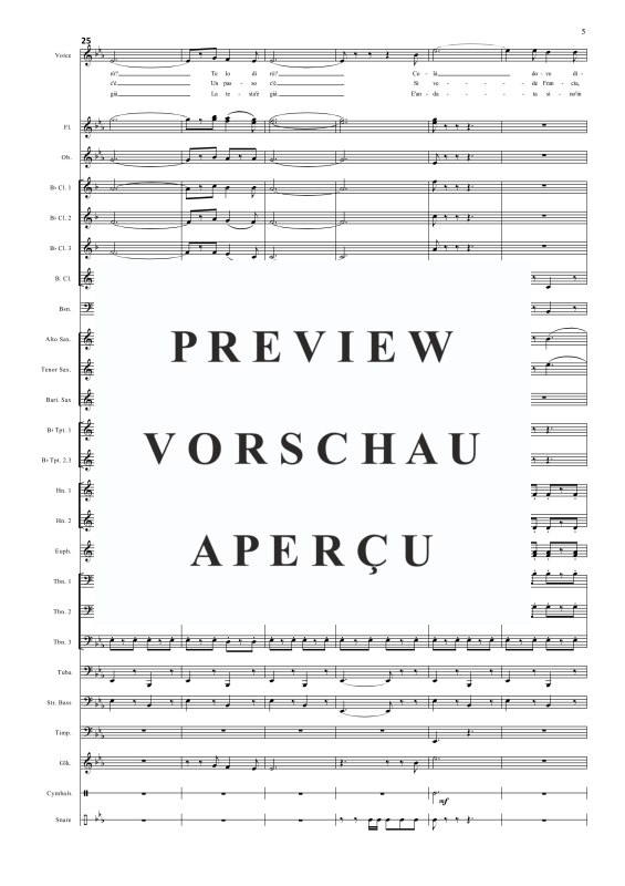 Product gallery: Page 8 of 11 Funiculì, Funiculà, , Solo Voice and Brass Band