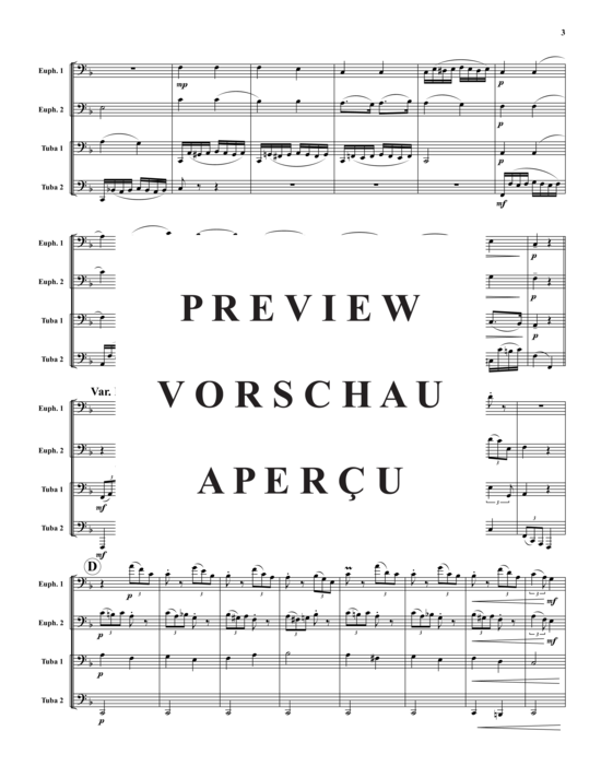 Product gallery: Page 4 of 21 Twinkle, Twinkle Little Star , , (Tuba Quartet: 2x Baritone, 2xTuba)