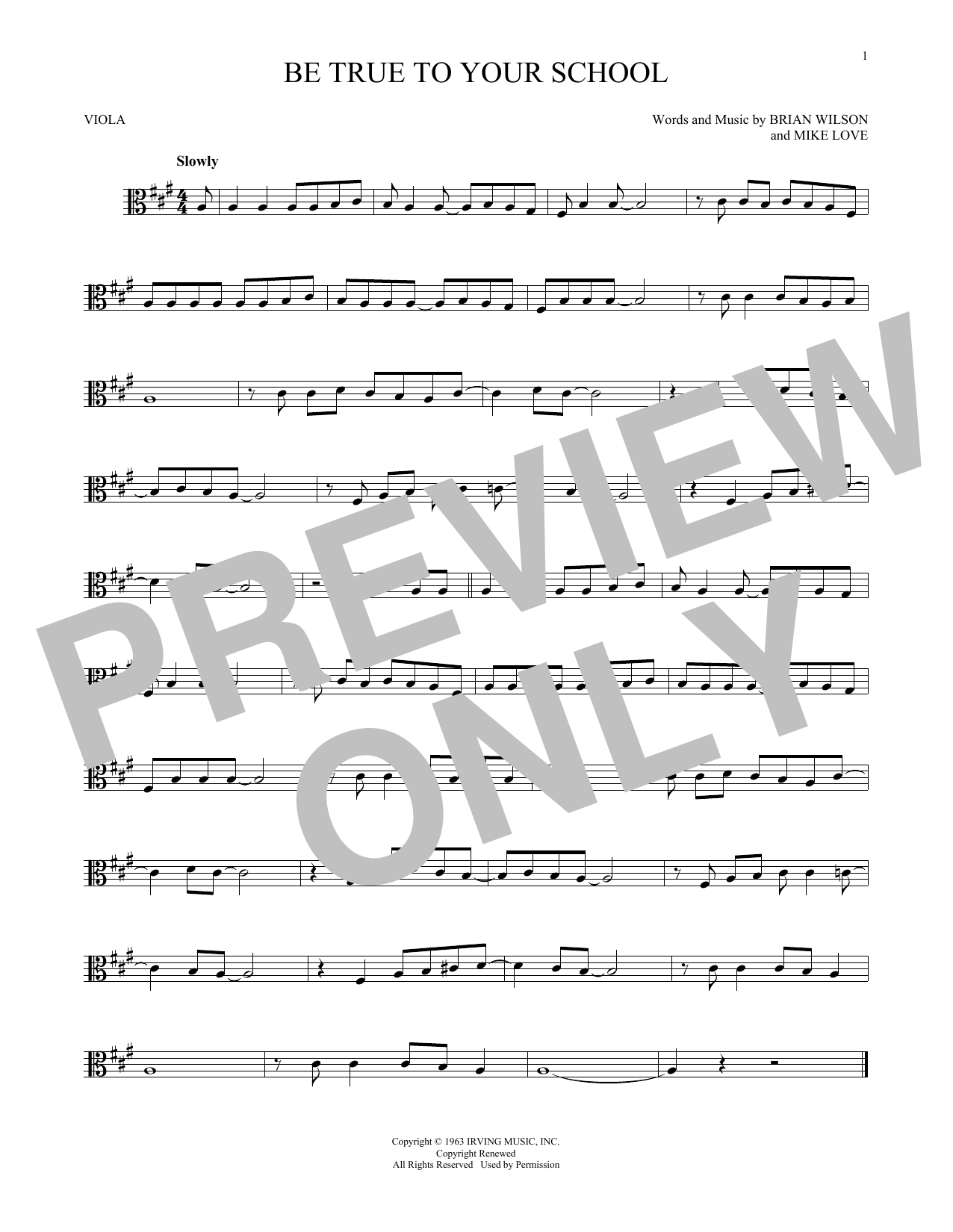 Product gallery: Page 1 of 1 Be True To Your School, The Beach Boys