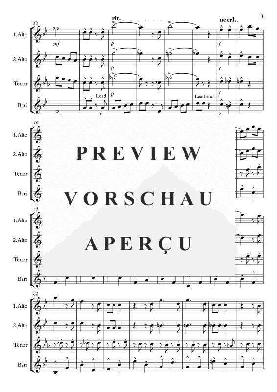 Product gallery: Page 4 of 11 In der Bar zum Krokodil, Comedian Harmonists, (Saxophone Quartet AATB)