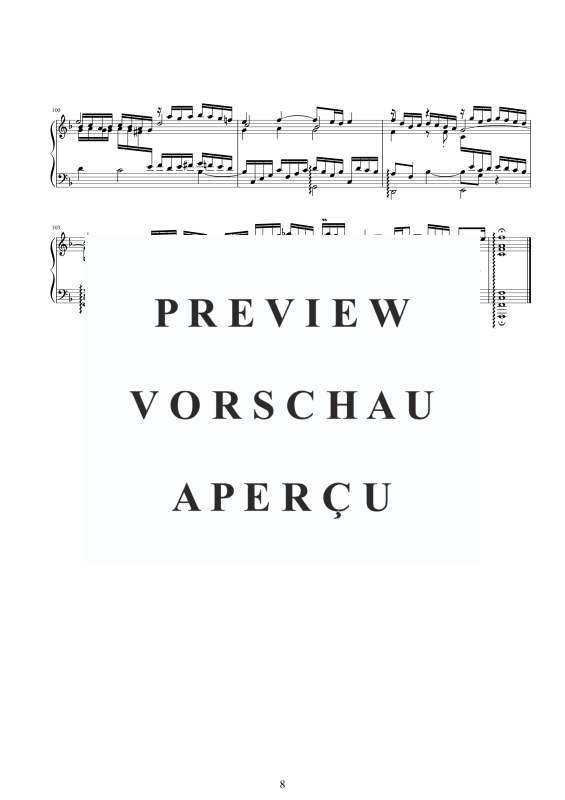 Produktgalerie: Seite 9 von 9 Fantasia super in F-Dur BWV 651, , Klavier Solo