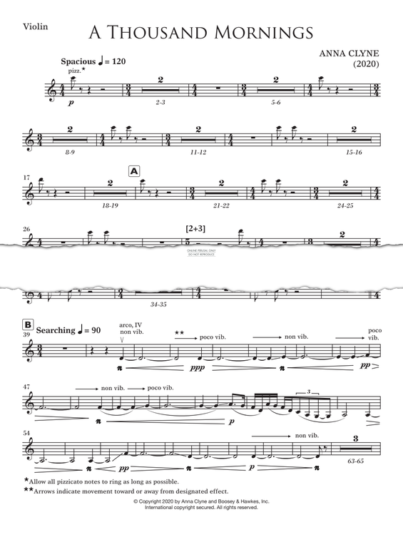 Produktgalerie: Seite 1 von 1 A Thousand Mornings, Anna Clyne