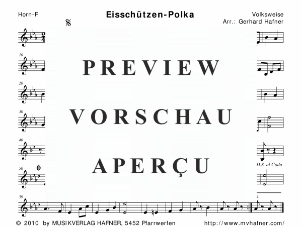 gallery: Eisschützen-Polka, , (Holz- und Blechbläser)