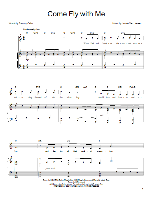 Produktbild zu: Come Fly With Me