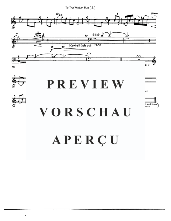 Produktgalerie: Seite 4 von 4 To the Winter Sun, , Alphorn Solo