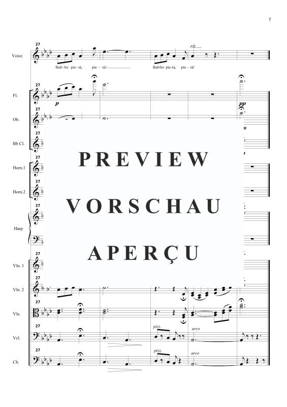 Produktgalerie: Seite 10 von 11 O mio babbino caro, , Sopran Solo und kleines Orchester