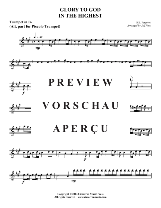 Produktgalerie: Seite 8 von 17 Ehre sei Gott in der Höhe , , (Blechbläser-Quintett)