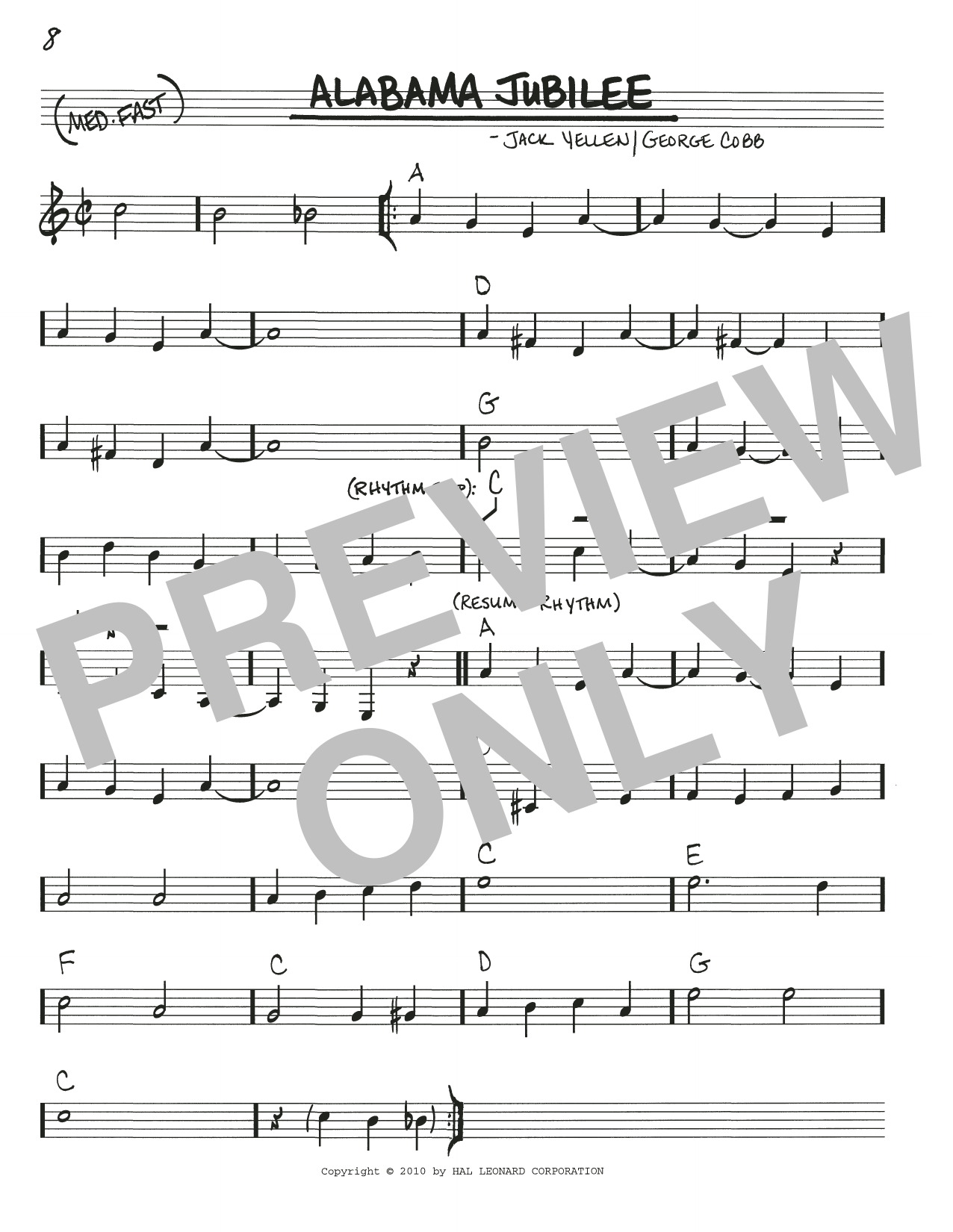 Produktbild zu: Alabama Jubilee