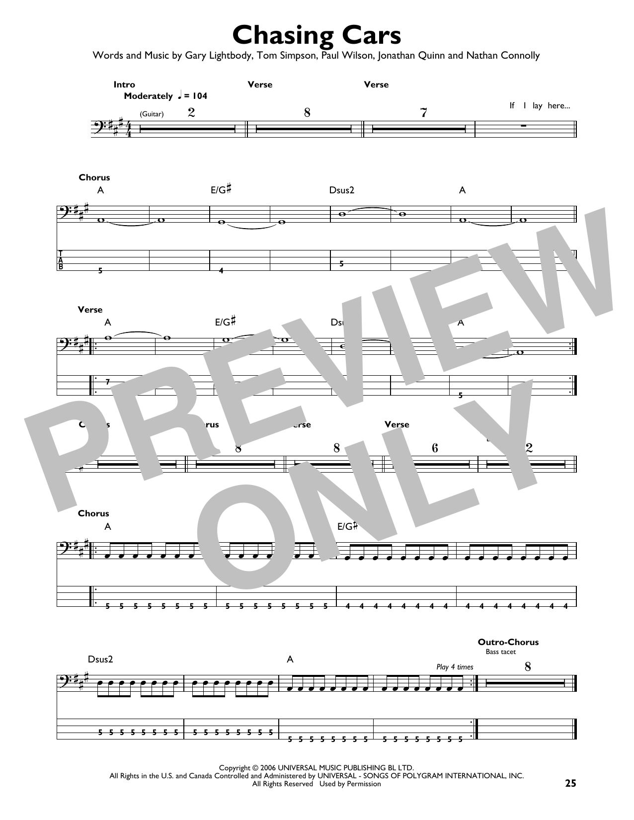 Produktgalerie: Seite 1 von 1 Chasing Cars, Snow Patrol