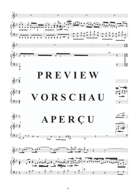 Produktgalerie: Seite 5 von 11 Flute Concerto in G minor, , Flöte und Cembalo