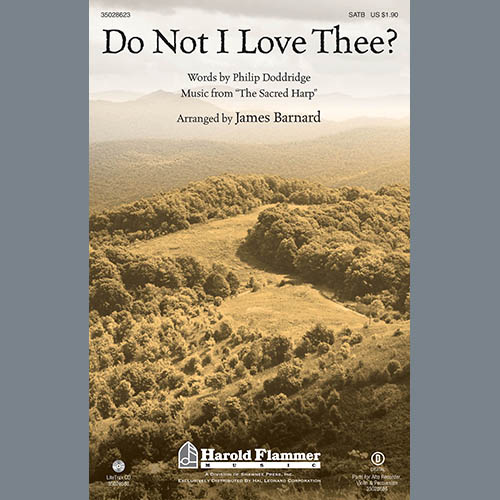 cover: Do Not I Love Thee?, James Barnard