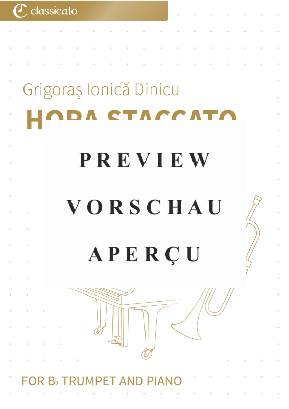 gallery: Hora Staccato, , (Trompete in B und Klavier)
