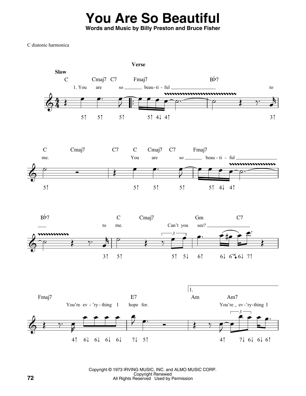 Product gallery: Page 1 of 1 You Are So Beautiful, Joe Cocker