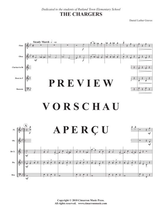 Produktgalerie: Seite 3 von 16 The Chargers , , (Holzbläser Quintett)