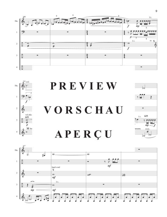 Product gallery: Page 12 of 21 Reflective Journey , , (horn solo and percussion quartet)