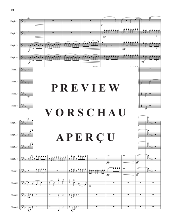 Product gallery: Page 11 of 21 Riding the Storm , , (4x Baritone, 4x Tuba)