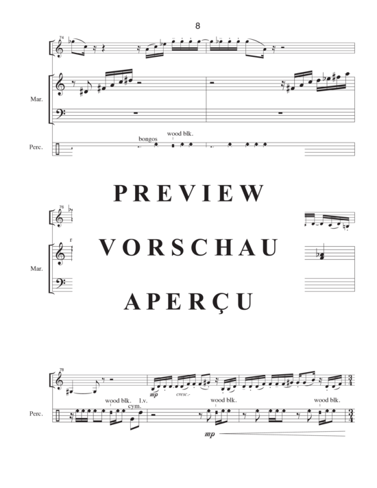 Product gallery: Page 12 of 21 Atmospheres , , (trumpet/flugelhorn and one percussion)