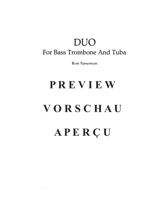 Produktgalerie: Seite 18 von 21 Duo , , (Duett für Bass Posaune + Tuba)