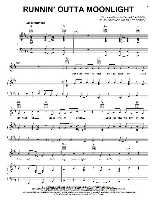 Produktbild zu: Runnin' Outta Moonlight