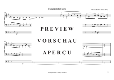 gallery: Herzliebster Jesu , , (Orgel Solo)