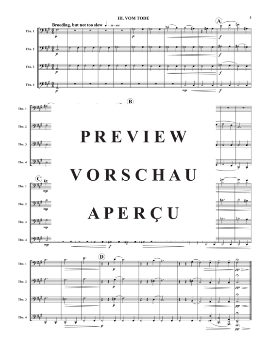 gallery: Vier Beethoven Lieder , , (Posaunen-Quartett)