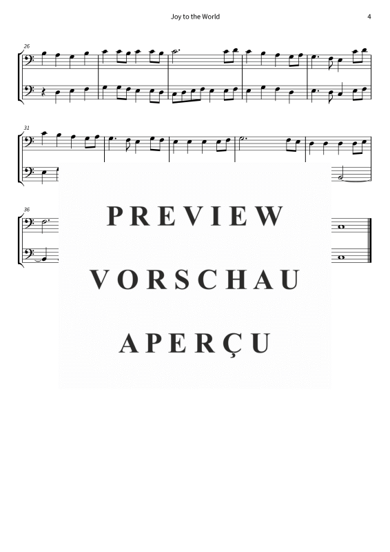 Product gallery: Page 6 of 8 Joy to the World - aus dem Album Barock und Jazz zum Fest, , (Duet 2x trombone)