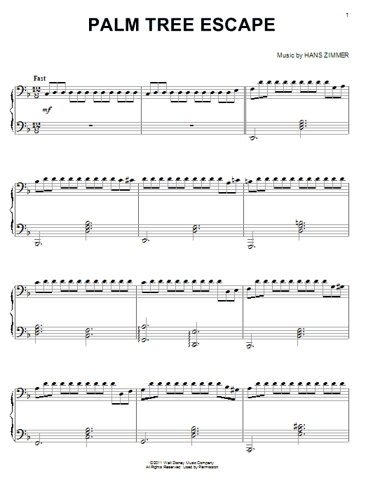 Product gallery: Page 1 of 1 Palm Tree Escape, Hans Zimmer