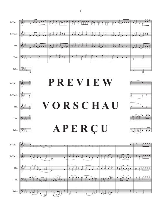 Produktgalerie: Seite 4 von 11 Prohibition Blues , , (Blechbläserquintett)
