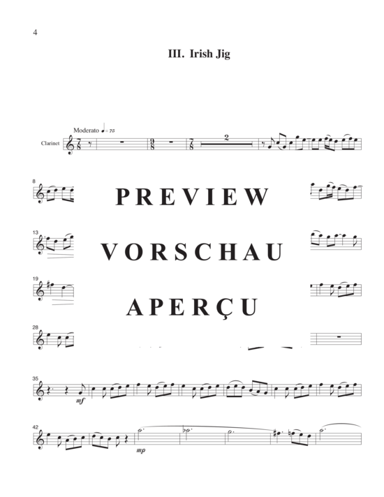 Product gallery: Page 19 of 21 Three Dances , , (clarinet and trombone)