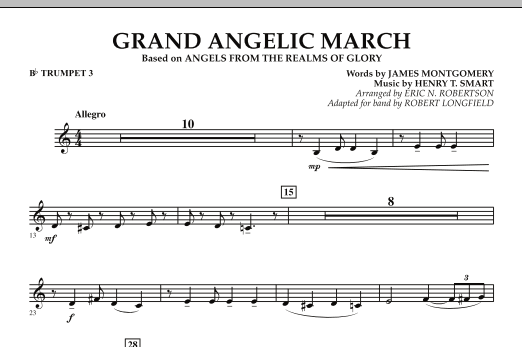 Product picture to: Grand Angelic March - Bb Trumpet 3