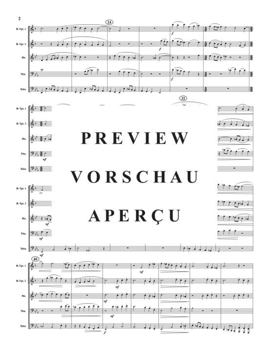 gallery: Abend Hymne , , (Blechbläserquintett)