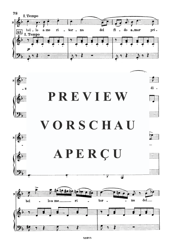 Produktgalerie: Seite 10 von 11 Ah bello a me ritorna, , Sopran & Klavier
