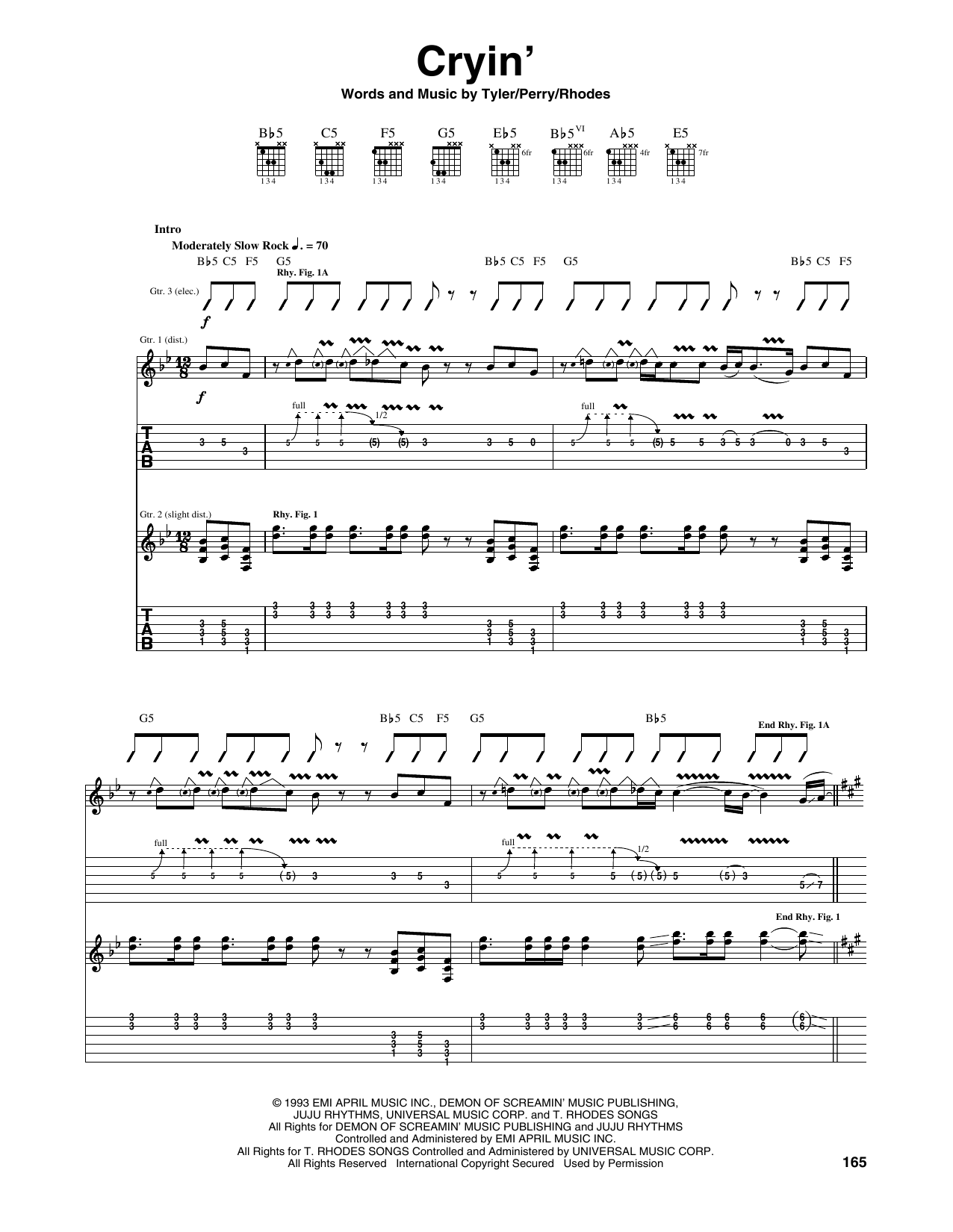 Produktbild zu:  Cryin' - Aerosmith
