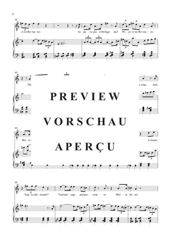 Product gallery: Page 5 of 18 Rossini in the Kitchen , , (tenor + piano)