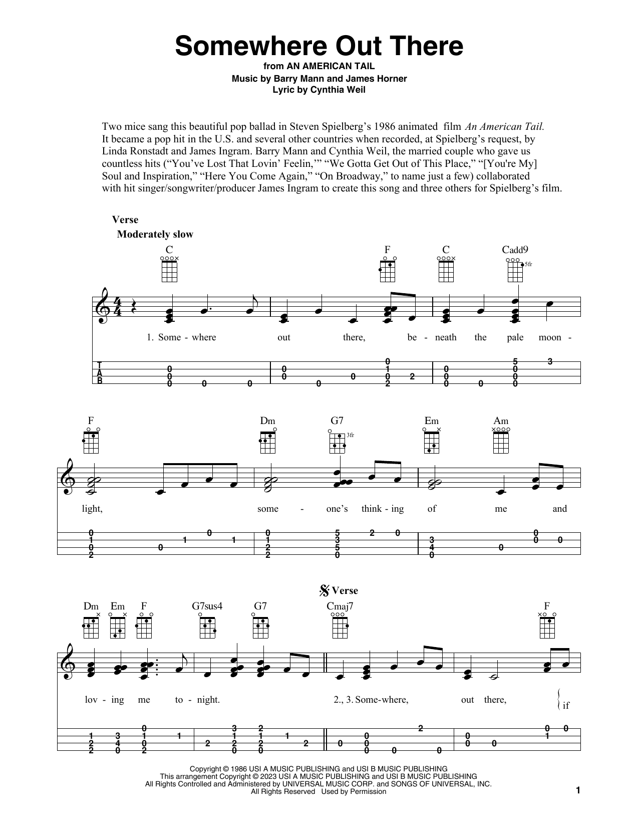 Product gallery: Page 1 of 1 Somewhere Out There, Linda Ronstadt & James Ingram