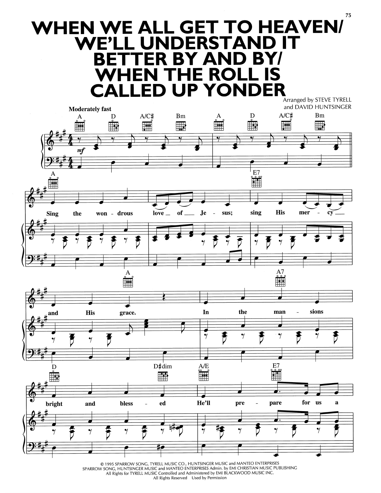 Produktbild zu: When We All Get To Heaven/We'll Understand It Better By And By/When The Roll Is Called Up Yonder