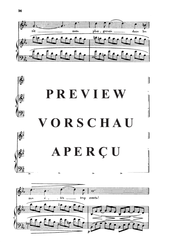 gallery: Chant d´Automne Op.5 No.1 , , (Gesang hoch + Klavier)