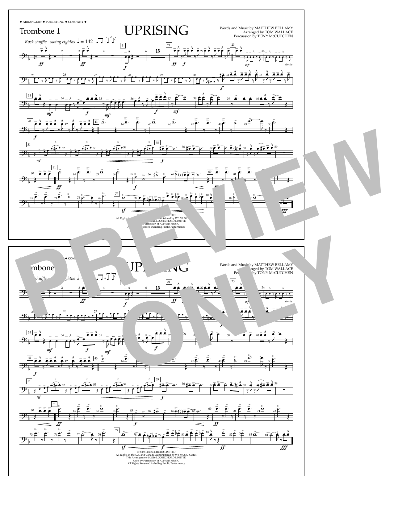 Product picture to: Uprising - Trombone 1