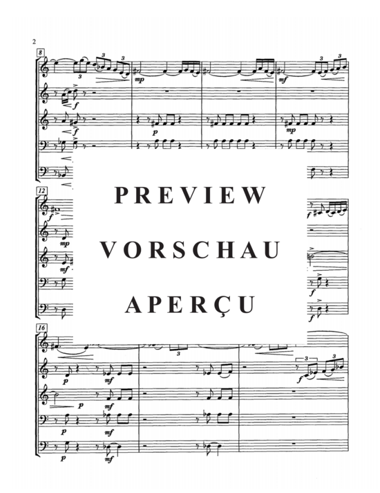 Produktgalerie: Seite 5 von 21 Cascades , , (Blechbläserquintett)